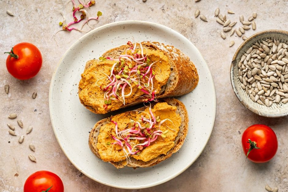 warzywne pasty kanapkowe